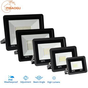 LED 홍수 빛 10W 20W 30W 50W 100W AC 220V LED 투광 조명 IP66 방수 반사판 스포트라이트 가로등 야외 정원 램프