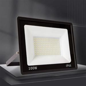 높은 밝기 LED 투광 조명 10W 20W 30W 50W 100W 150W 200W 300W AC220V 차가운 흰색 홍수 빛 정원 거리 야외 조명