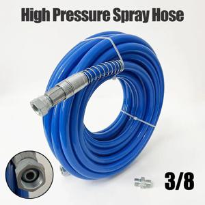 3/8 에어리스 스프레이 페인트 호스, 고압 유연한 섬유 튜브, 스프레이 기계용 업그레이드 및 두꺼운 스프레이 건 튜브
