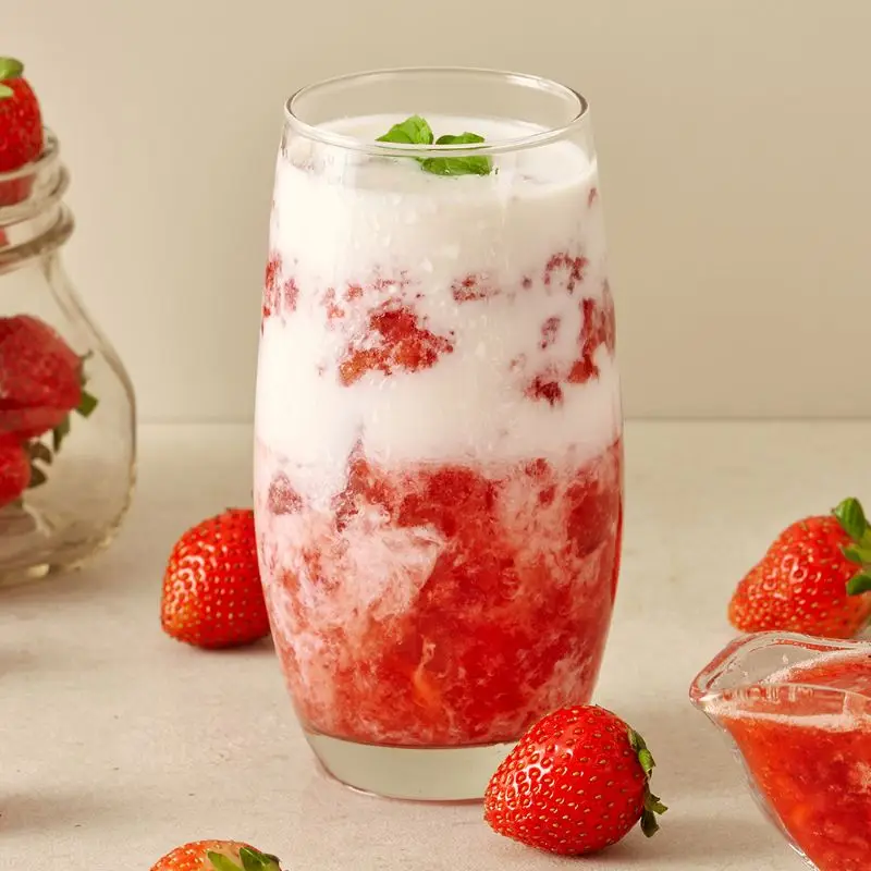 딸기 가득 달콤한 수제 딸기청 500g+500g