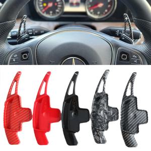 자동차 스티어링 휠 패들 시프터 메르세데스-벤츠 A B C E 클래스 CLA GLA CLS GLC GLE W176 W205 W246 C117 W218 용 시프트 패들