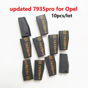 10 개/몫 7935 프로 칩 ID40 애프터 마켓 빈 PCF7935 (T16) Opel 용 PCF7935AA PCF7935AS 트랜스 폰더 칩으로 교체