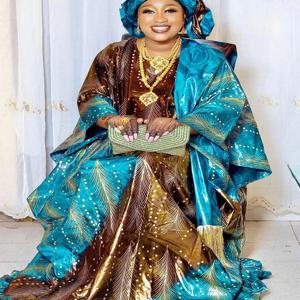 아프리카 스타일 프린트 가운, 고급스러운 졸업식 드레스