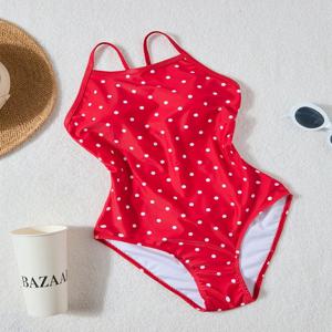 경쟁력 있는 원피스 수영복 여성용 스포츠 서핑 로우 컷 벨리 커버 슬리밍 수영복 고정형 가슴 패드 민소매