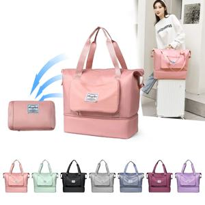 1개 대용량 접이식 보관 가방, 다기능 여행용 수하물 가방, 짧은 여행 및 야외 활동에 적합