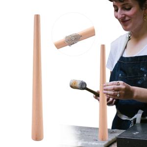 반지 보석 제작 및 보석상용 반지 형성 연마용 목재 맨드릴 스틱 도구