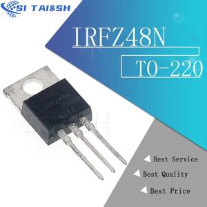 Si Tai&SH 10PCS IRFZ48N IRFZ48NPBF IRFZ48 신규 및 기존 데이터 시스템
