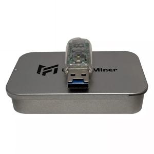 럭키 마이너 LV03 USB 비트코인 ​​채굴기 250KH/s |   미니 SHA-256 ASIC 솔로 BTC 로터리 채굴기 |   조용한 저전력 휴대용 USB 전원 호