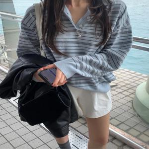 레트로 폴로넥 니트 스웨터 여성용 루즈핏 긴팔 오버헤드 탑 슬리밍 다용도 가을 신상 스타일 출퇴근 심플 스타일