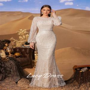 루시 맞춤 프롬 드레스 여성 특별한 날 이브닝 드레스 고급 파티 드레스 2025 여성 머메이드 해피 샤론 드레스