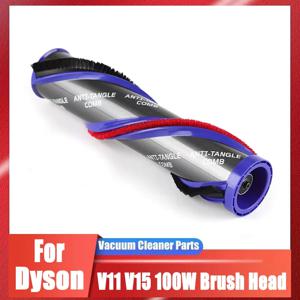 다이슨 V7 V8 V10 V11 V15 진공 청소기 부품용 롤러 브러시 교체, 100W 진공 청소기 청소 헤드 교체 부품