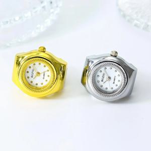 시간 확인 기능이 있는 멋진 패션 액세서리 시계, 선물, 손가락 시계, 반지 시계, 회중시계, 손가락 시계 미니 에디션 1개