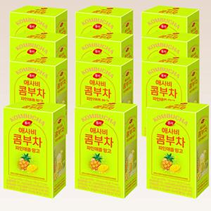 애사비 콤부차 파인애플 망고 10t x 12통 (1박스)