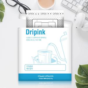 드립핑크 디카페인 10g x 15봉 드립백커피 티백 커피백 카페인 99.9% 제거 시나몬 오렌지