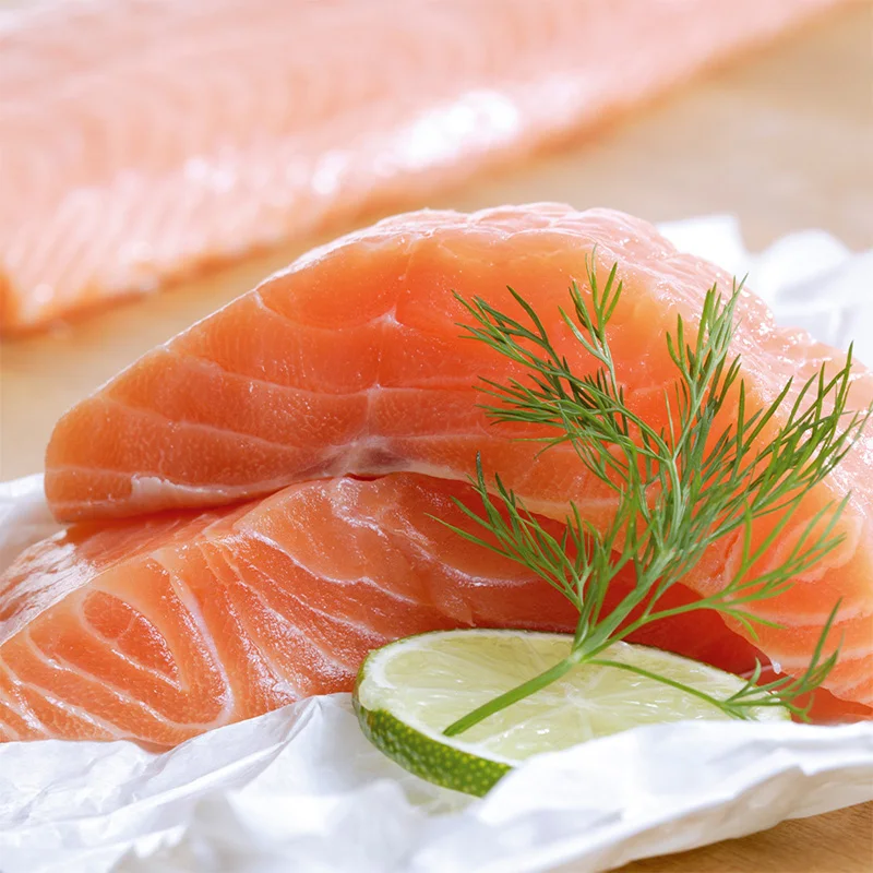 신선함 간직한 노르웨이 딥스킨 생연어 필렛 1kg + 소스증정