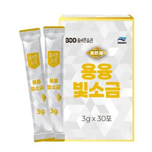 올바른습관 토판염 용융소금 스틱 건강소금 불순물을 제거한 천일염 소금 맛소금