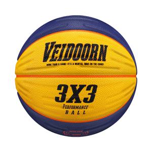 공식 PU 농구공 3X3 스트리트볼 고성능 우수한 그립 엘리트 바운스 실내외 코트용 최고의 선물
