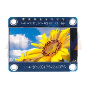 1.14인치 IPS OLED 디스플레이 모듈 LCD 화면 135*240 RGB TFT 아두이노용 ST7789 LCD 보드 SPI 풀 컬러 HD OLED 8핀 DIY YANXD