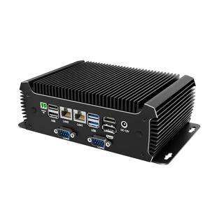 팬리스 산업용 PC 인텔 코어 i5-6300U 4x COM RS232 RS485 2xGbE 4G 5G LTE WiFi 윈도우11/10 리눅스 ATX 원격 전원 스위치