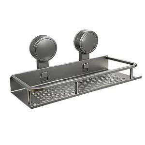 다기능 흡착식 선반 주방용품 보관 벽걸이형 향신료 홀더 욕실 정리함 무타공 설치