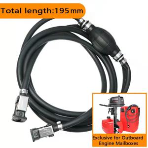 MZTI - 보트 외부 연료 호스 피팅 핸드 펌프 - 야마하, 파르순, 항카이 연료 탱크 커넥터 호환