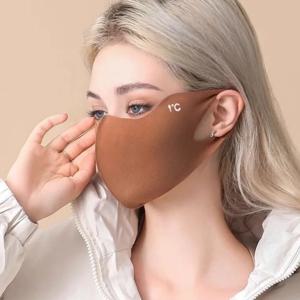 새로운 드랄론 따뜻한 마스크 세탁 가능한 얼굴 커버 방진 마스크 통기성 얼굴 베일 가을 및 겨울 여성용