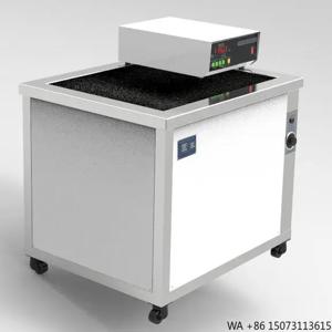 150L 2100W 단일 탱크 산업용 초음파 세척기 DPF 금속 금형 엔진 부품 오일 녹 제거 세척기