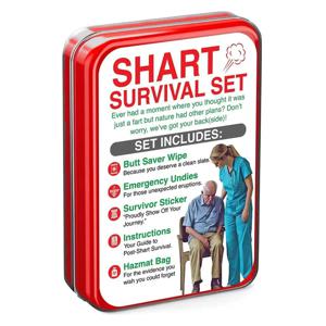 여행 캠핑 크리스마스 선물용 생존 응급처치 키트 세트 재미있는 비상 도구 남성 청소년 성인용 실용적 장난 세트