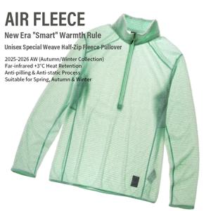 남성용 하프집 스탠드 칼라 스웨트셔츠, 다용도 에어 플리스 베이스 레이어 (아웃도어 캠핑, 하이킹, 사이클링용)