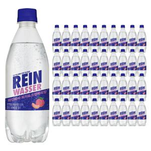 라인바싸 피치&크랜베리향 탄산수 500ml 40개