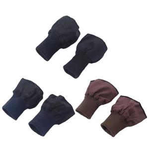 소매 커프스 연장기 1쌍 리브 니트 커프스 (자켓, 스웨터, 셔츠, 유니폼, 작업복용) 팔 워머 패션 액세서리