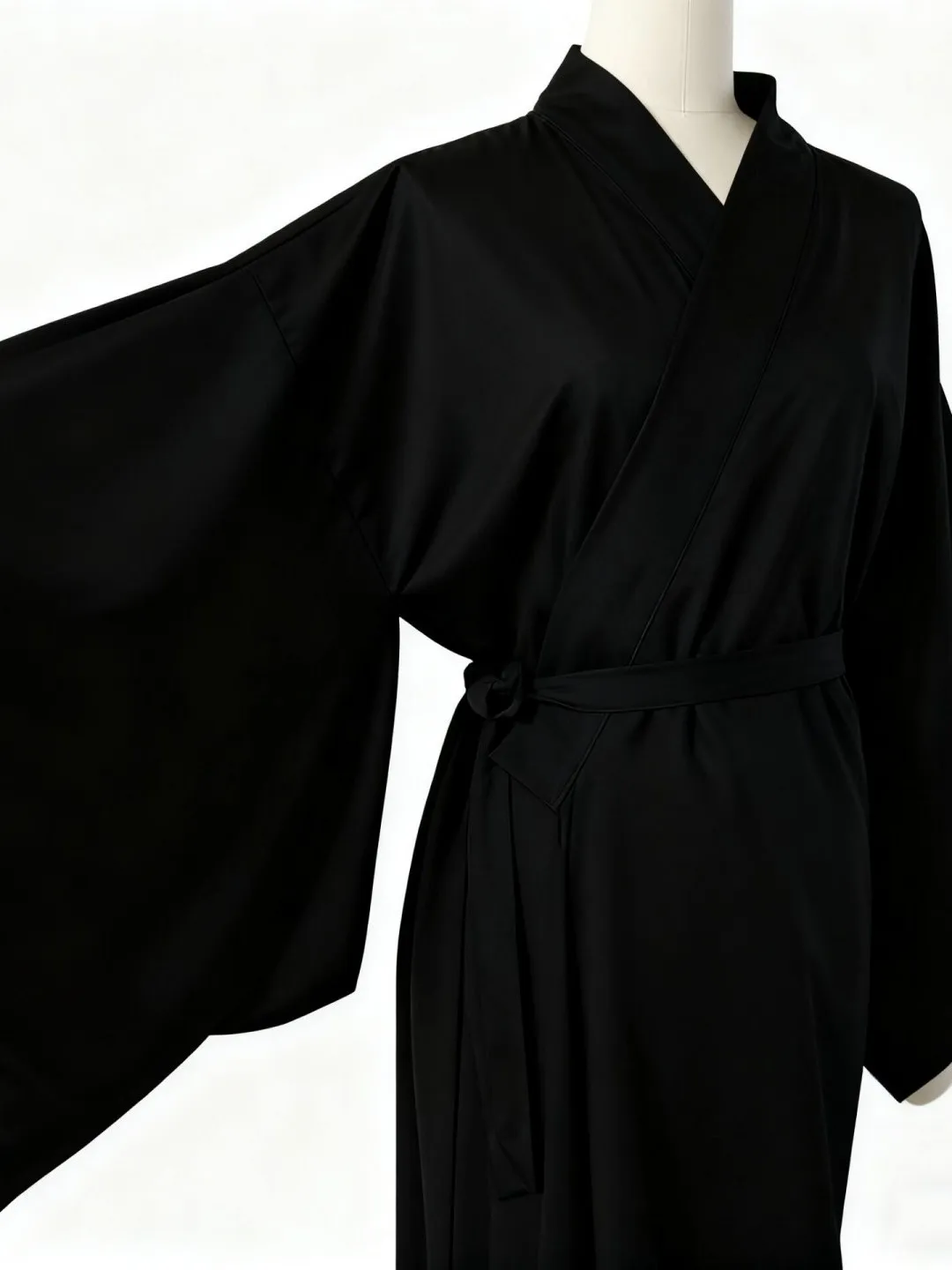 검은색 일본식 기모노 이너웨어 언더셔츠 베이스 레이어 코스프레 이너웨어 여성용 18-25세 폴리에스터