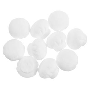 10Pcs 작은 요리 모자용 미니어처 요리사 모자 미니 공예 용품 미니 인형 집 주방 모자 베이킹 파티 드레스업