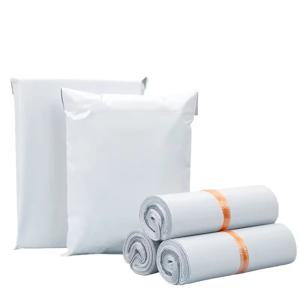 10/50/100Pcs 봉투 가방 플라스틱 익스프레스 봉투 보관 가방 회색 흰색 메일링 가방 자체 접착 밀봉 익스프레스 가방