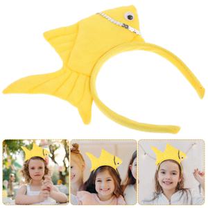 금붕어 머리띠 어린이 프리미엄 원단 두꺼운 안전한 할로윈 파티 코스프레 쇼 어린이날 생일 공연