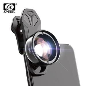 APEXEL 4K HD 100mm 매크로 렌즈 전문 전화 카메라 렌즈 + CPL + iPhonex xs max 11Samsung s10 모든 스마트 폰용 스타 필터