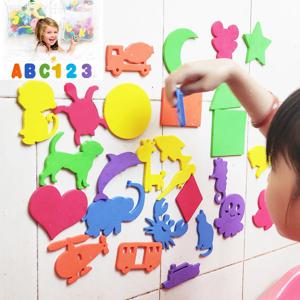 욕조 욕실 장난감 동물 영숫자 문자 퍼즐 BathToys EVA 교육 학습 거품 물고기 물 목욕 buble 플로트 장난감