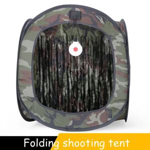 야외 슈팅 대상 텐트 접이식 BB 총알 새총 훈련 텐트 휴대용 전술 전투 슈팅 훈련 대상 상자