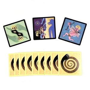 영어 카드 게임 종이 가이드북이 포함된 24개 카드, 가족 친구 퍼즐 레저 파티 게임, 할로윈 크리스마스 선물