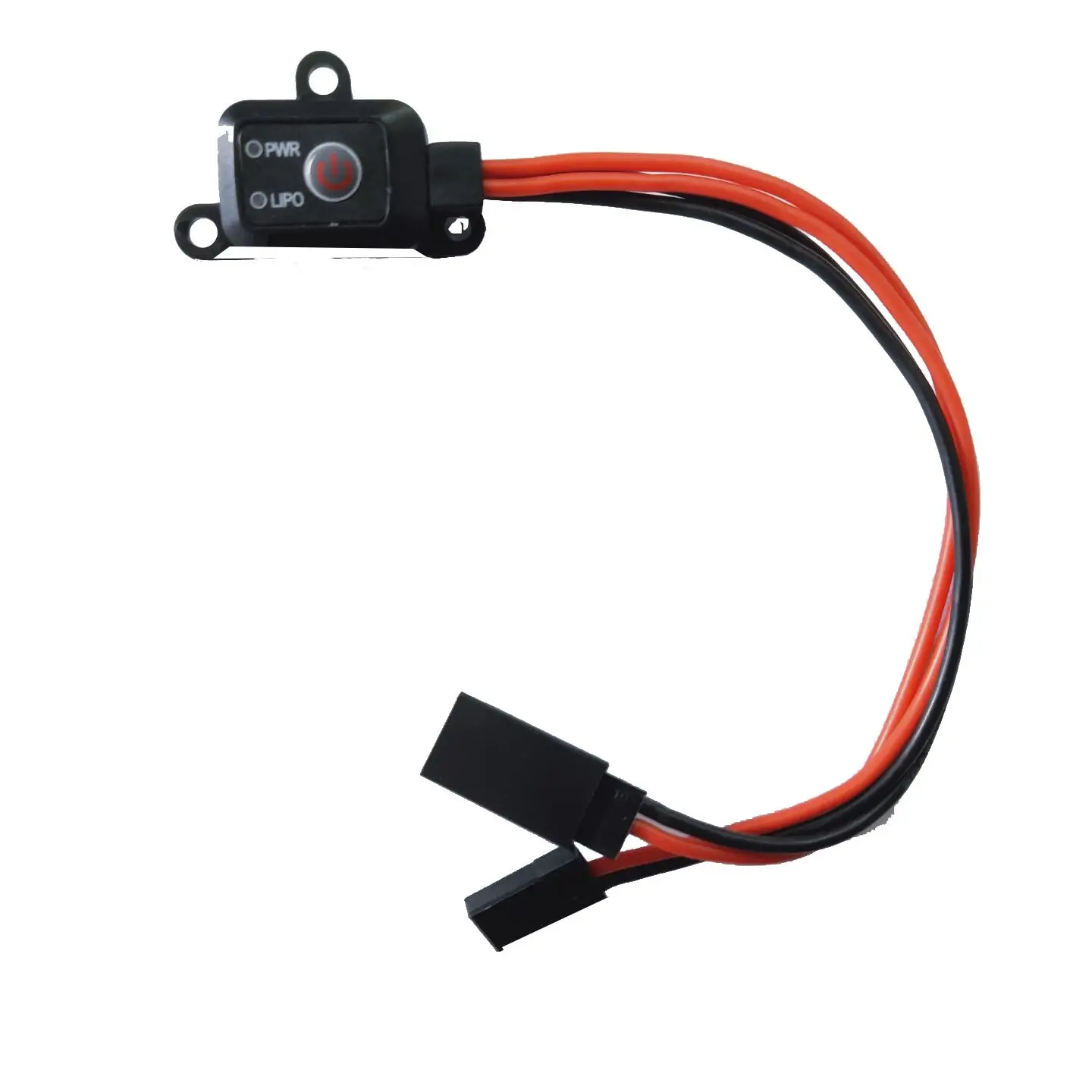 작은 소형 MCU 제어 켜기/끄기 배터리 전압 RC 자동차 비행기 보트 Lipo NIHM NIcad 배터리 용 RC 전원 스위치 확인