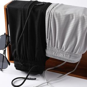 2024 신 남성 스포츠 반바지 빠른 느린 실행 통기성 빠른 건조 메쉬 반바지 체육관 Fitnesssolid Color Polyester Casualwear