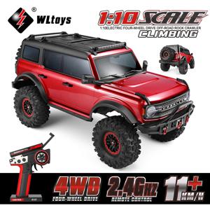 WLtoys 104020 1/10 전문가용 RC카 오프로드 4x4 2.4G 4WD 원격 조종 등반 차량 45분 업그레이드 버전 성인 및 어린이용 장난감