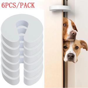 소프트 폼 문짝 스토퍼 안티 핀치 문짝 스토퍼 안티 핀치 가드 보호대, 어린이 안전 문짝 스토퍼 소프트 폼 패드 6 개 세트