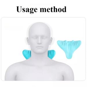 나비 모양의 목 마사지 도구 운동 베개 자궁 경부 척추 들것 일일 휴식 신체 지원 근육 이완 액세서리