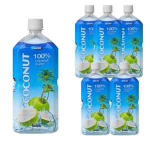 코코로 코코넛 워터 100% 1000ml 6병