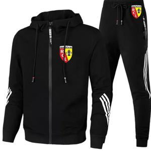 NewSportswear 후드 블라우스 바지 2PCSEuroClub RcLensPrinted 남성 캐주얼 세트 봄 가을 세트 힙합 거리 느슨한 Tracksuits