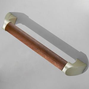 단단한 나무 욕실 안전 바 낙하 방지 목욕 손잡이 온도 조절 복도 및 계단 난간 미끄럼 방지 그루브