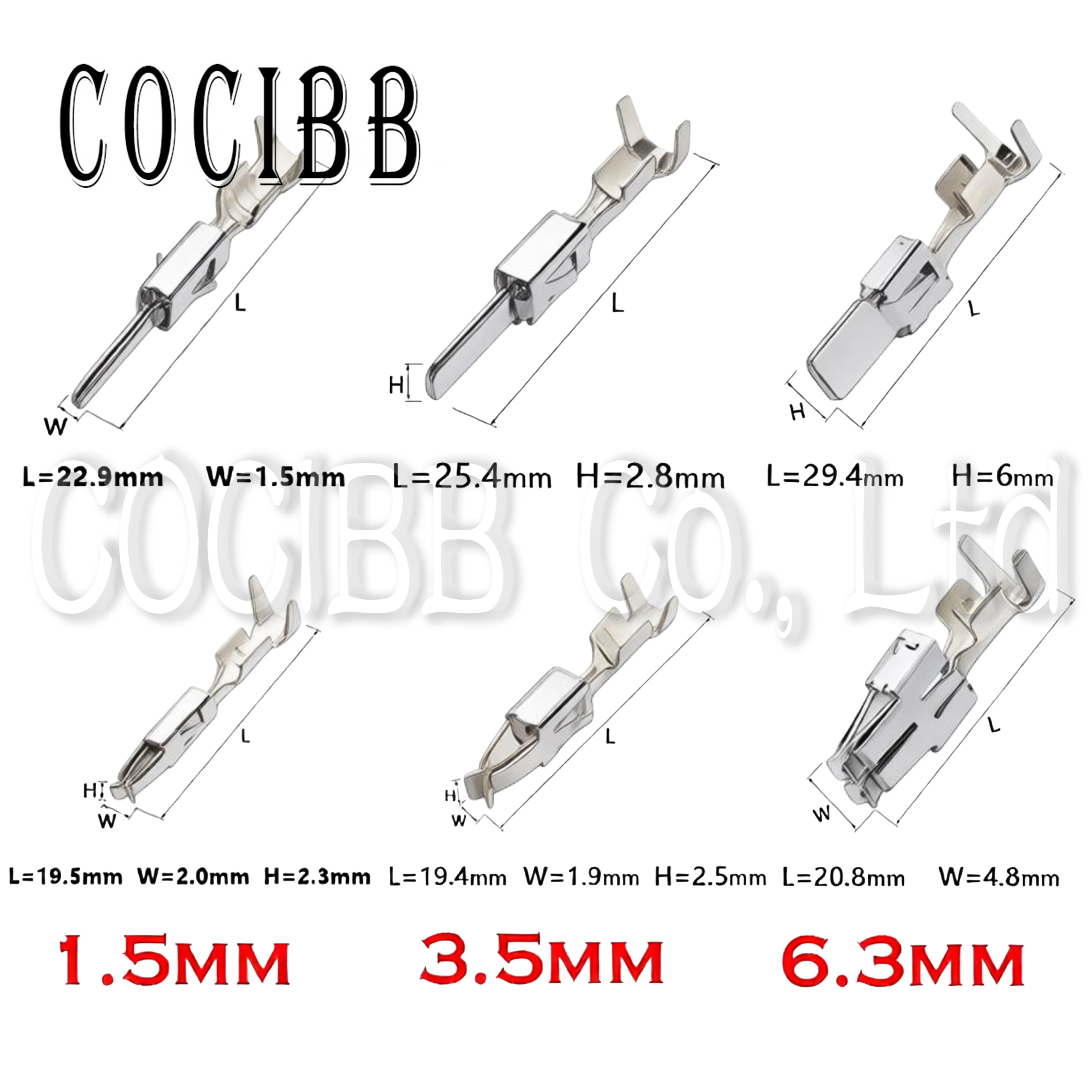 5 Pcs 964286-1 964274-2 964296-1 자동 남성 여성 와이어 크림프 터미널 1.5/3.5/6.3mm 스플라이스 핀 및 VW용 고무 씰