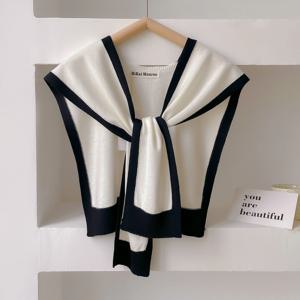 2025 봄과 가을 여름 사무실 에어컨 룸 목과 어깨 스카프 캐주얼 패션 야외 니트 목도리