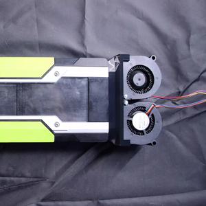 1PCS 방열판 팬은 Nvidia Tesla K80 K20 K40 M60 그래픽 카드 U 자형 터보 팬에 적합합니다.